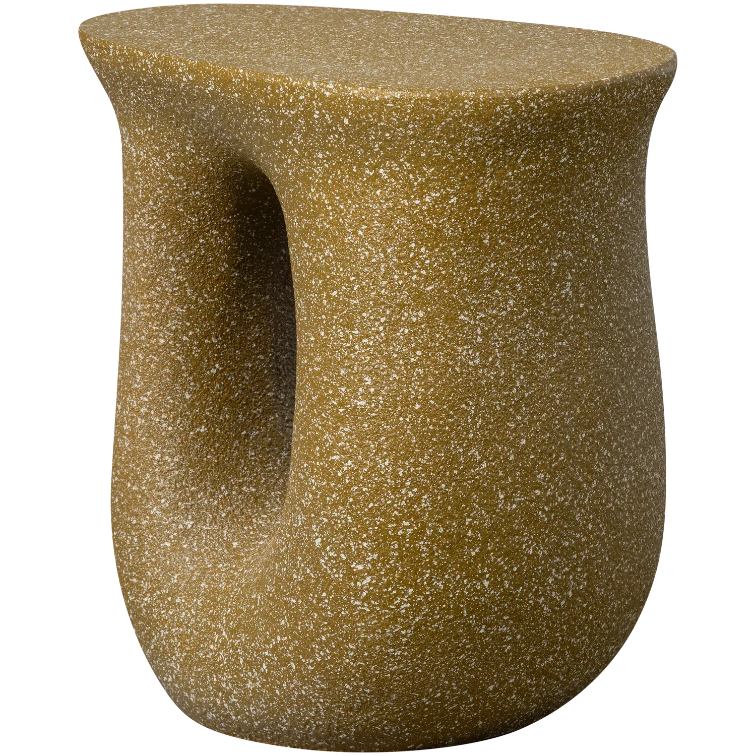 MOSON SIDE TABLE WITH DOTS GREEN