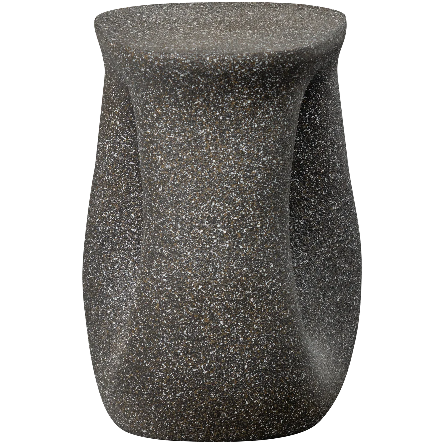 MOSON SIDE TABLE WITH DOTS BLACK