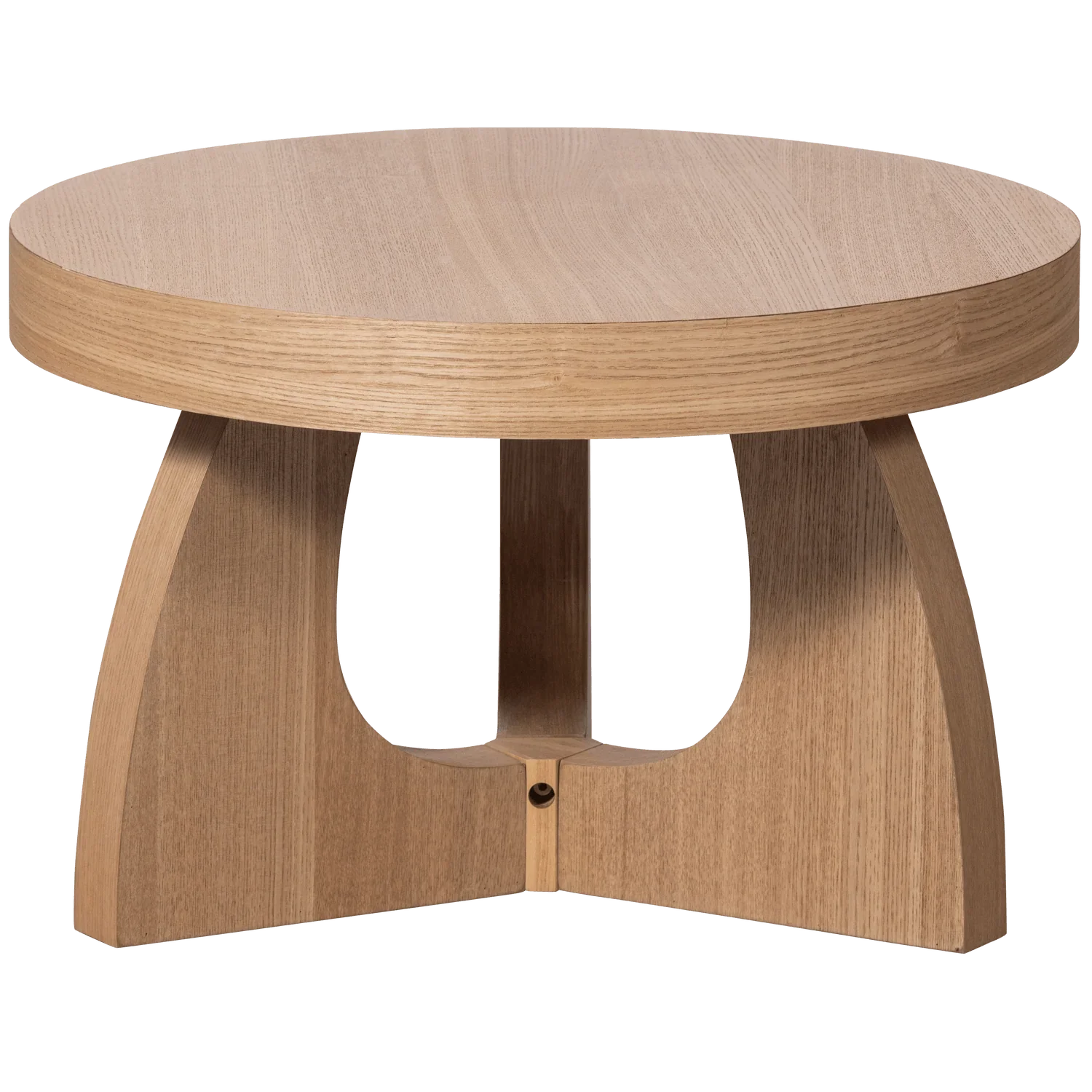 TALA SIDE TABLE MDF VENEER NATURAL 35xO55CM