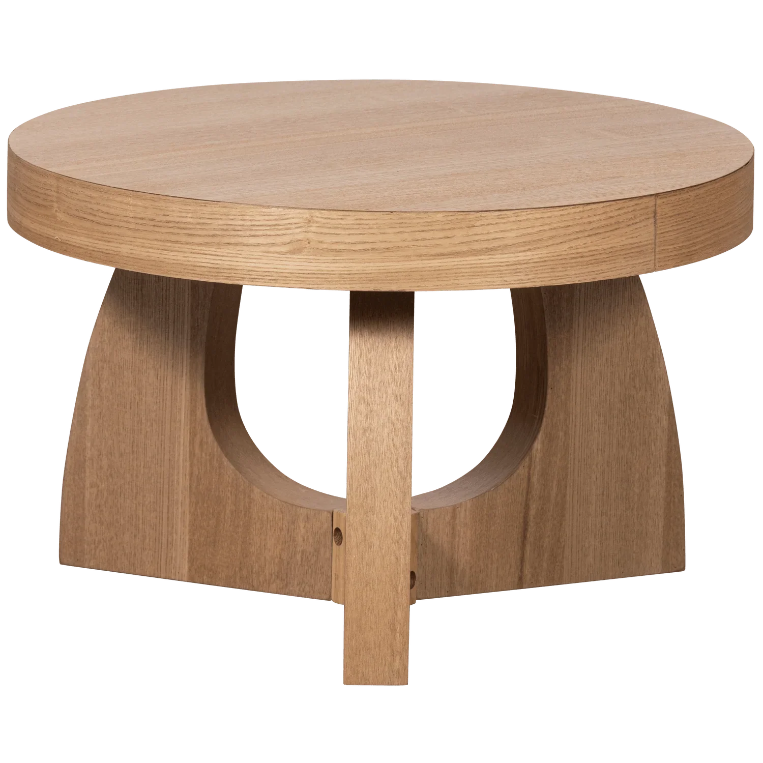 TALA SIDE TABLE MDF VENEER NATURAL 35xO55CM