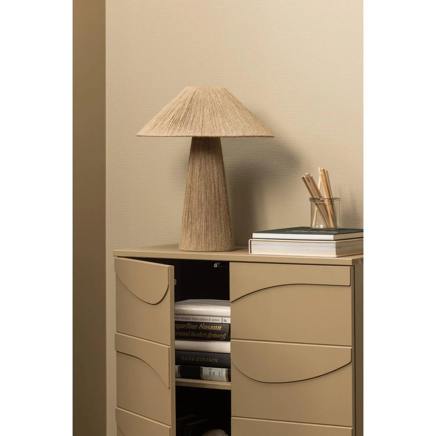 WOOOD dulap Teo pin Mud FSC, 72x35x116 cm 3