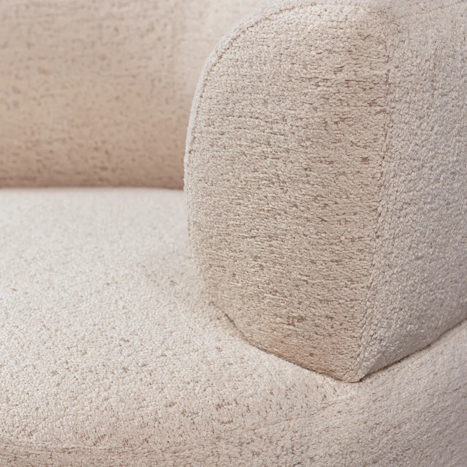BORIS ARMCHAIR BOUCLE WARM SAND