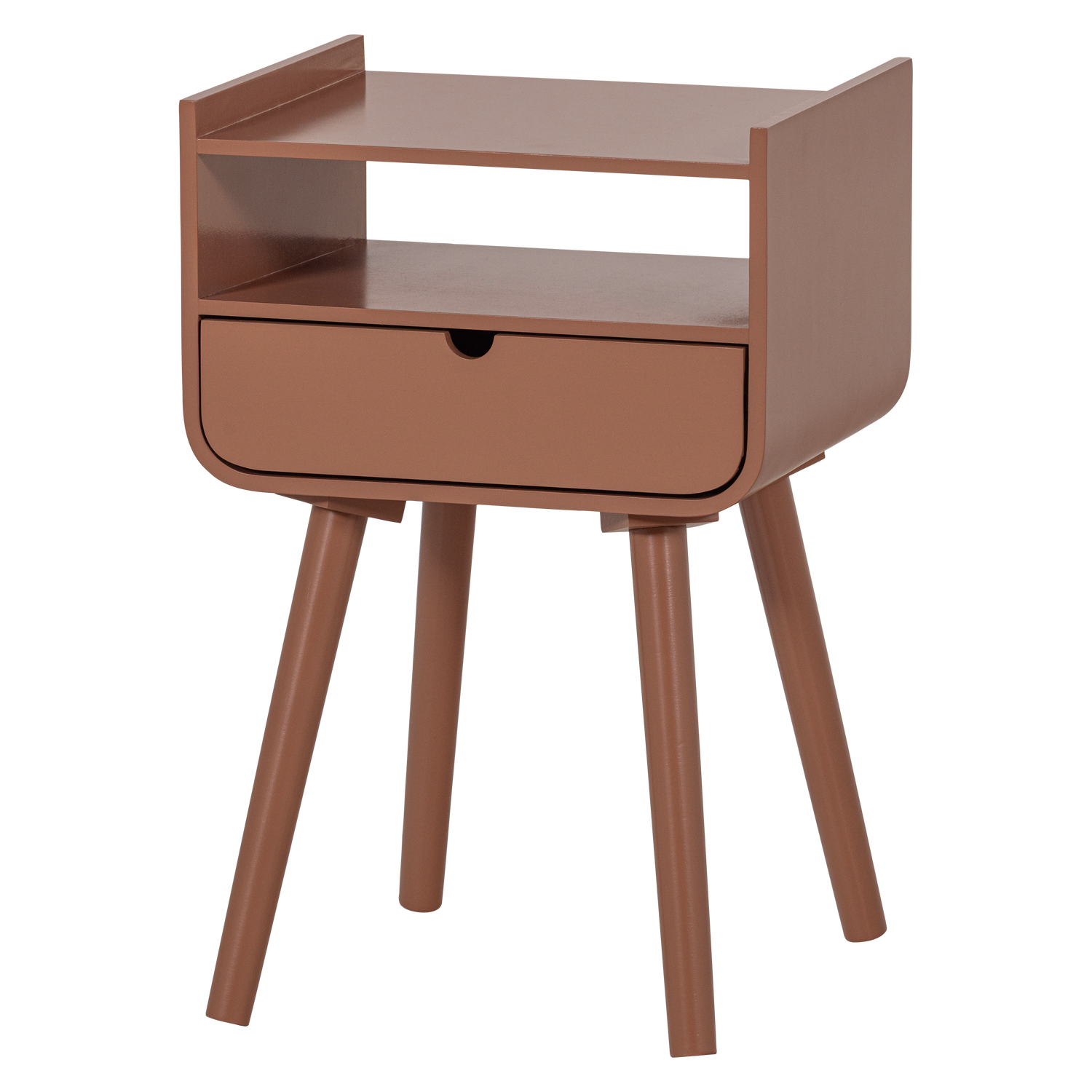 WOOOD noptiera NILS NIGHTSTAND/SIDE | PAL | Roz | 54x36x30 cm