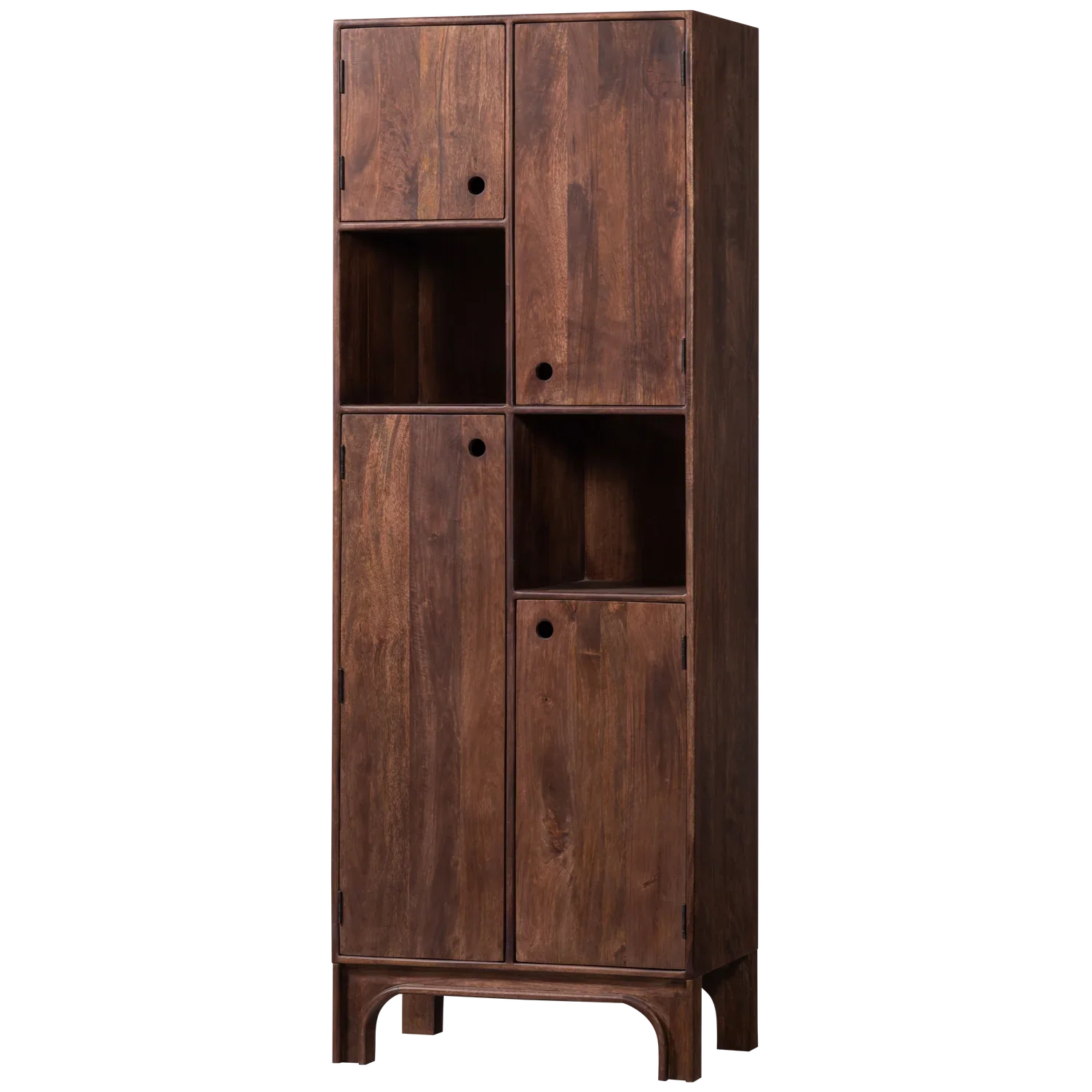 STAES STORAGE CABINET MANGO WOOD WALNUT