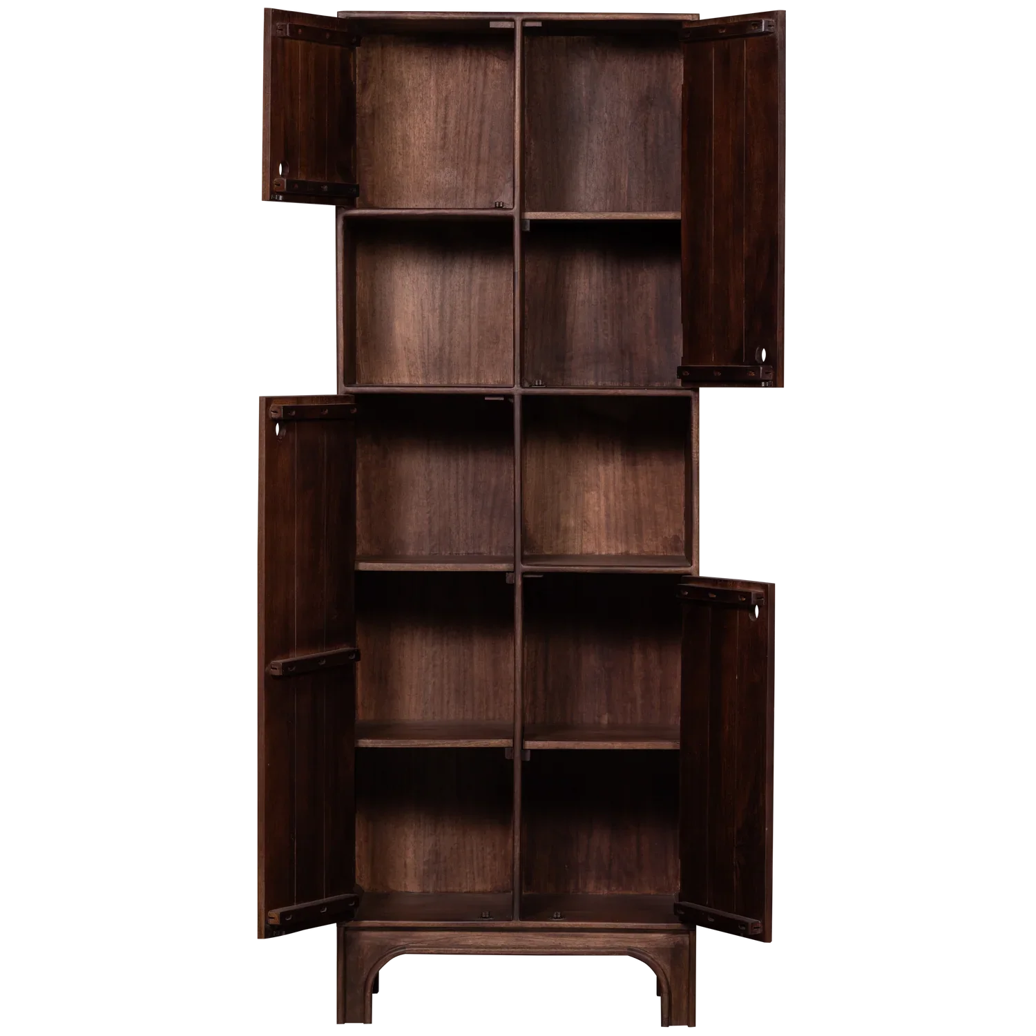 STAES STORAGE CABINET MANGO WOOD WALNUT