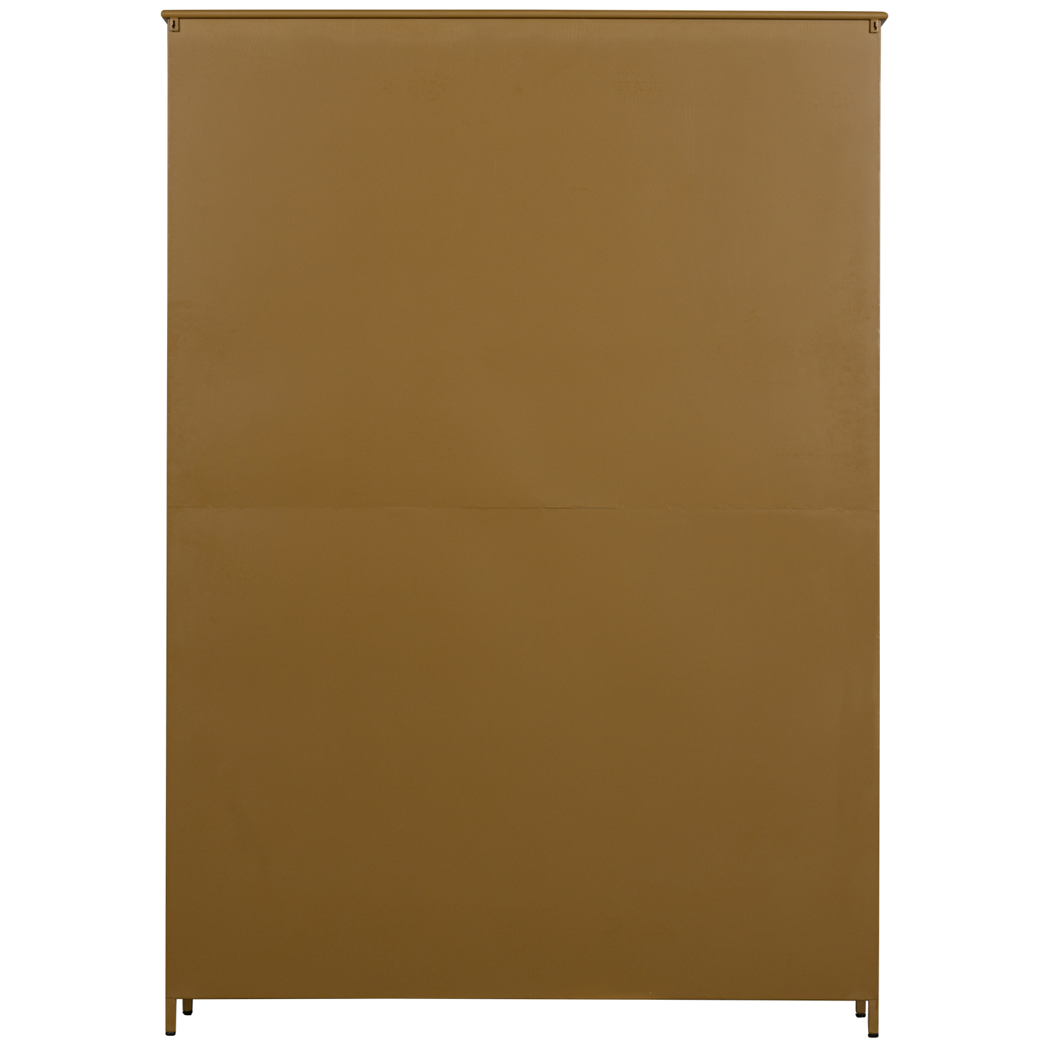 EXHIBIT XL 3-DOORS DISPLAY CASE METAL HONEY YELLOW