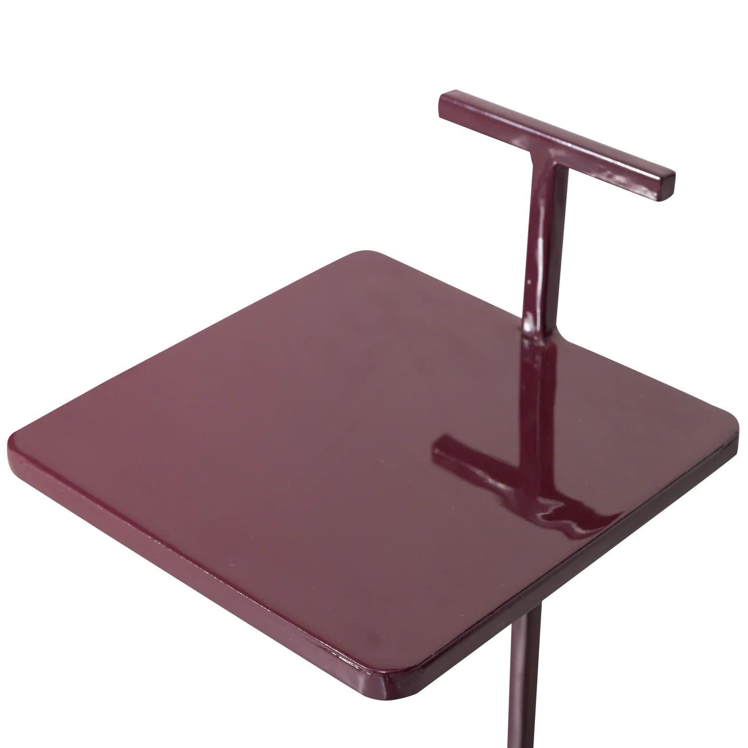 TOSTE SIDE TABLE METAL AUBERGINE