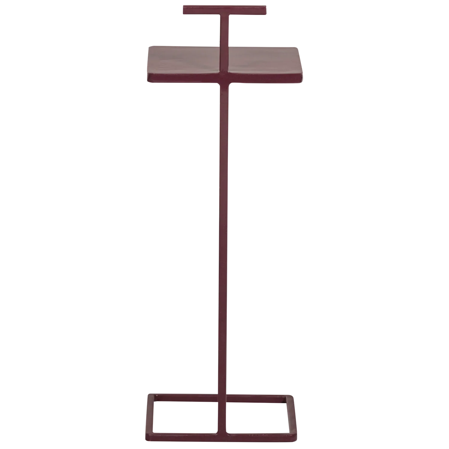 TOSTE SIDE TABLE METAL AUBERGINE