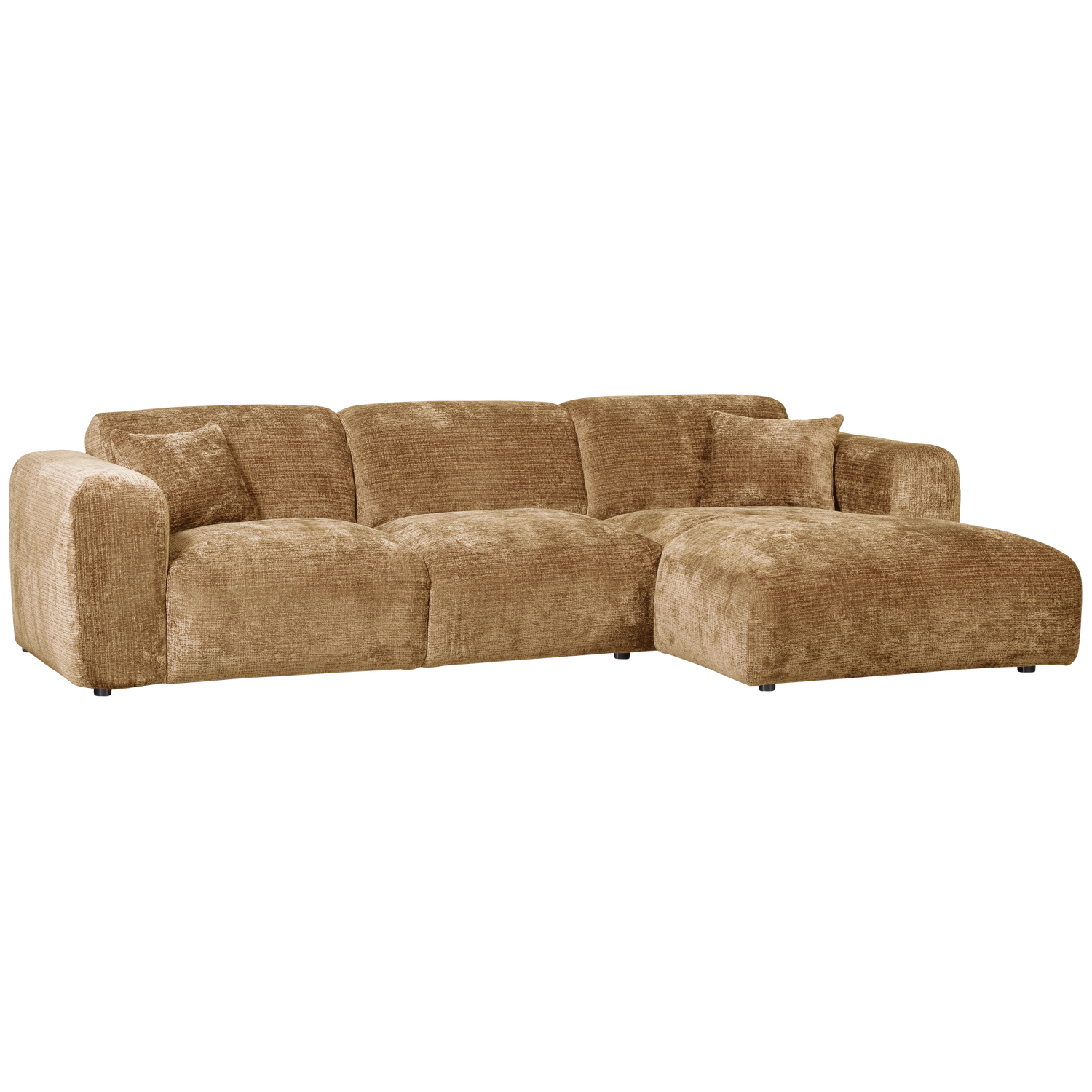 WOOOD canapea mare CLOUD CHAISE LONGUE | 100% Pes | Galben | 80x290x165 cm