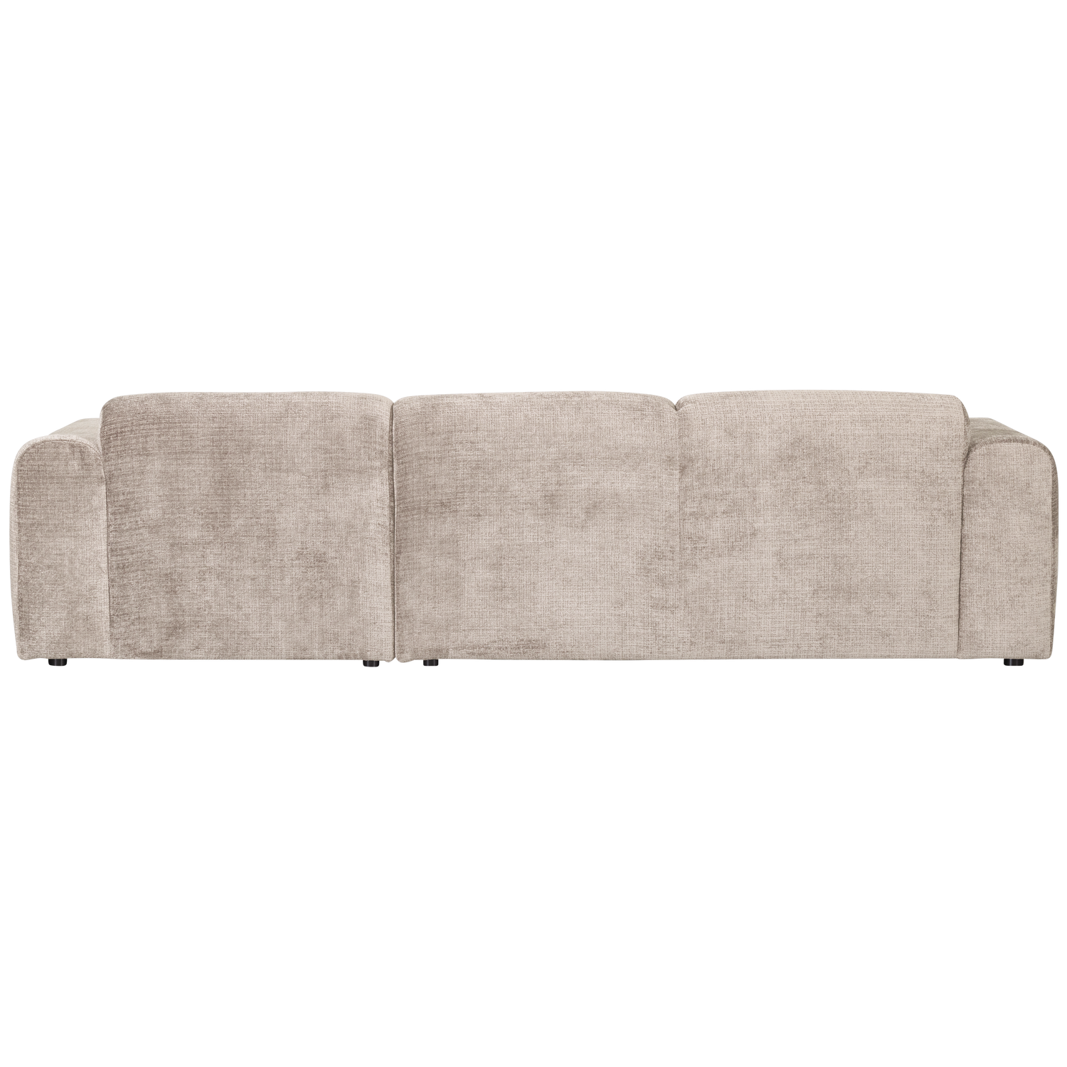 CLOUD CHAISE LONGUE SOFA RIGHT CHENILLE NATURAL
