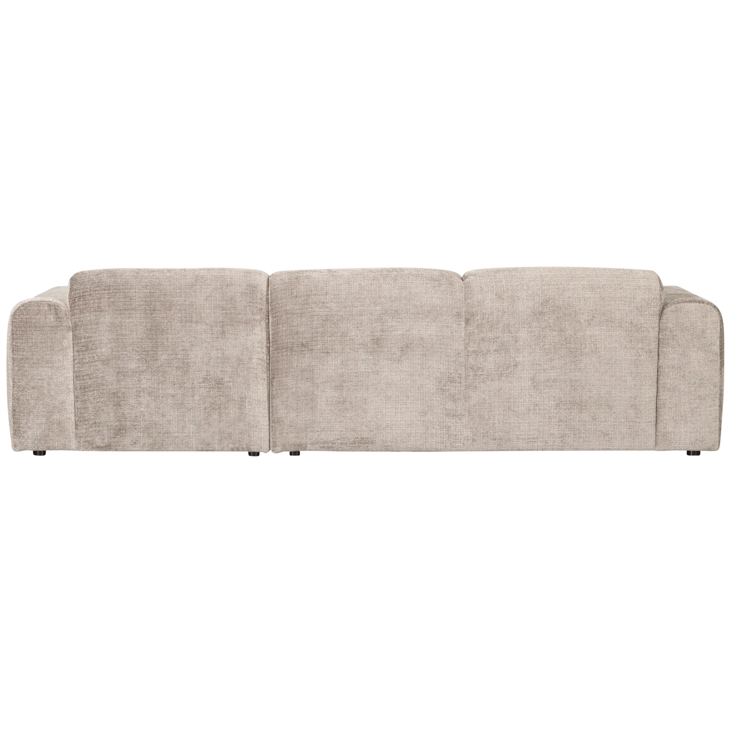 CLOUD CHAISE LONGUE SOFA RIGHT CHENILLE NATURAL