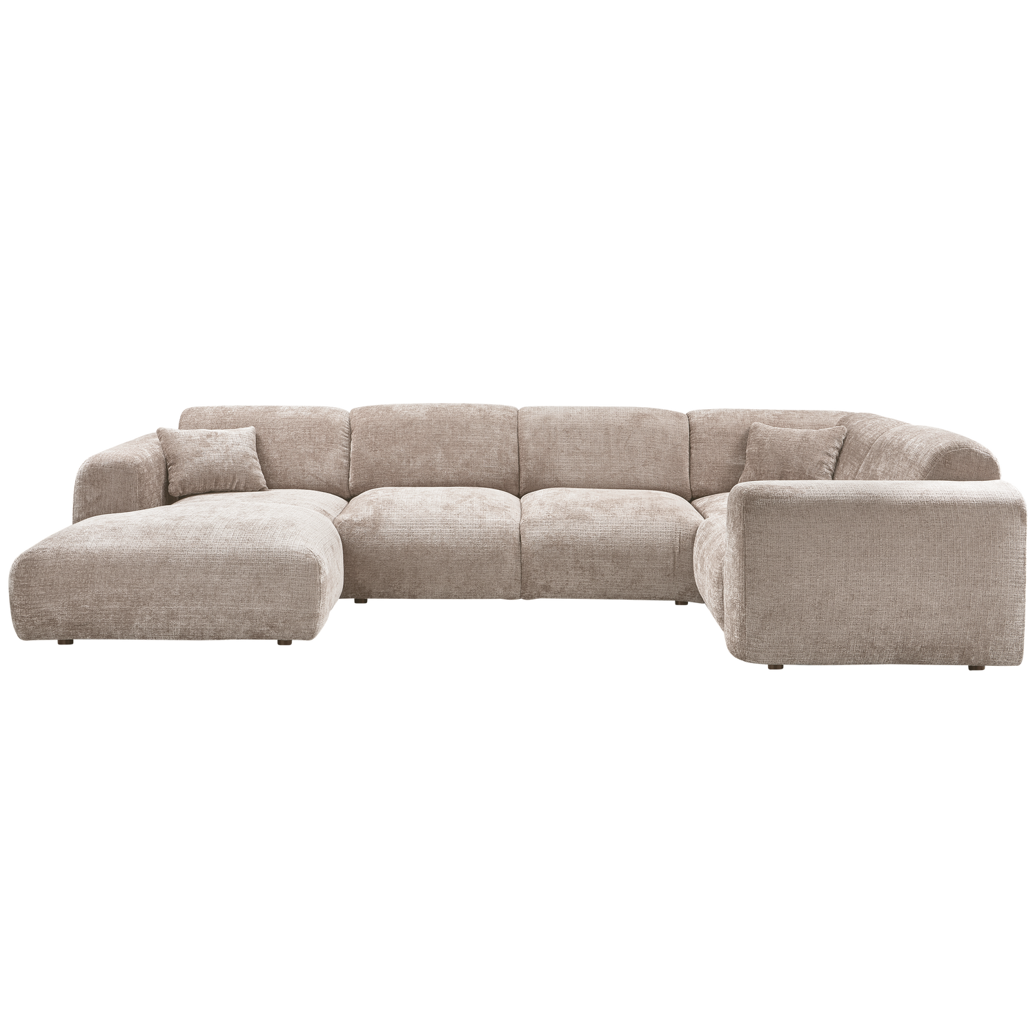 WOOOD canapea colt CLOUD | 100% Pes | Natural | 80x345x198 cm
