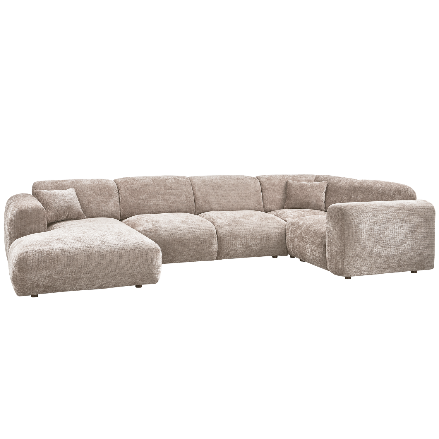 WOOOD canapea colt CLOUD | 100% Pes | Natural | 80x345x198 cm