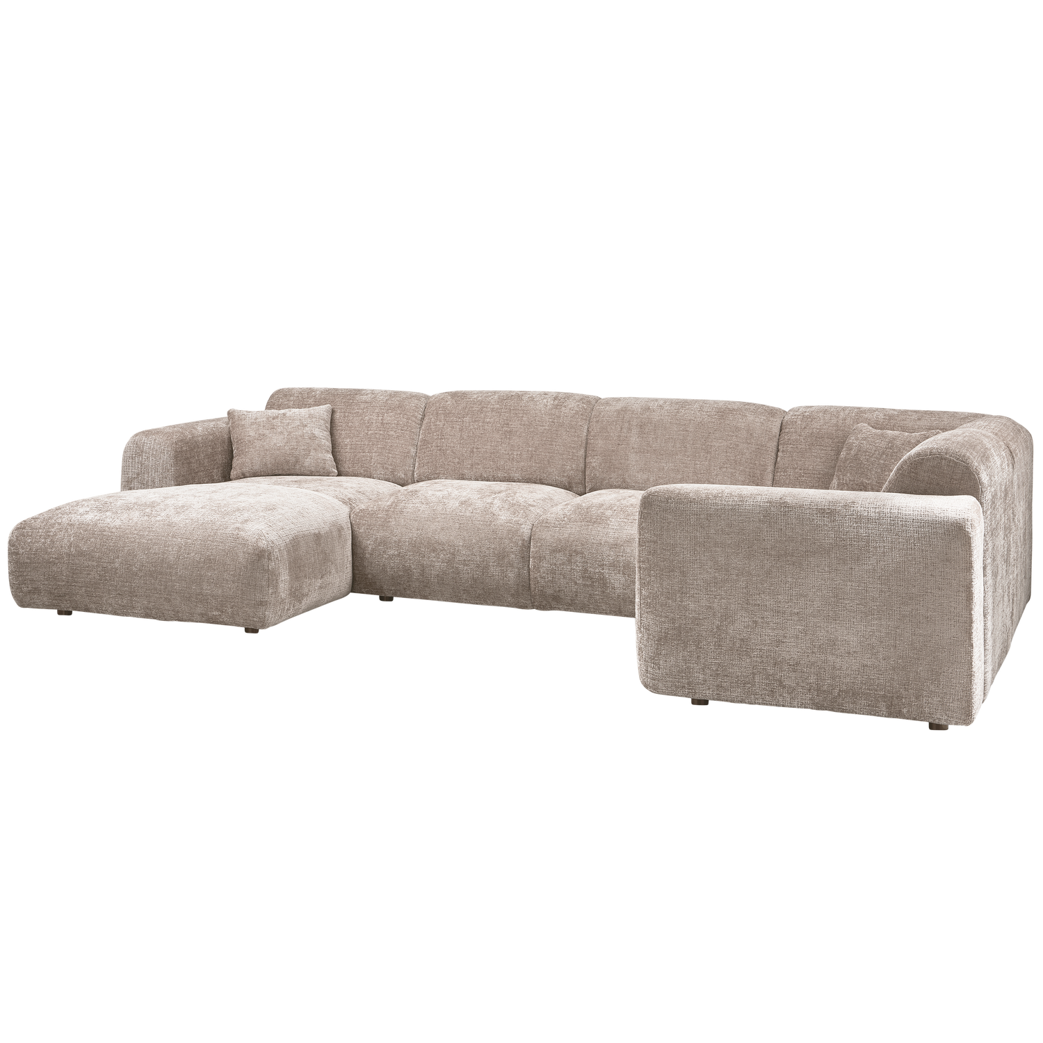 WOOOD canapea colt CLOUD | 100% Pes | Natural | 80x345x198 cm