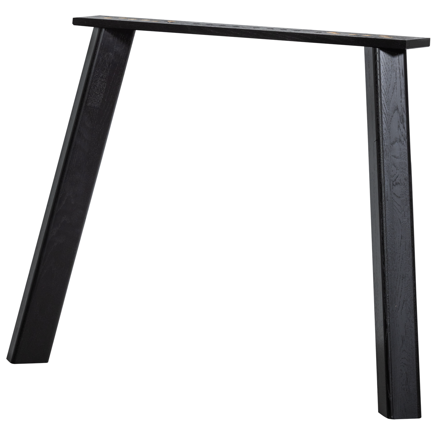 WOOOD picioare masa HAARLEM 4-POSITION | Stejar | Negru | 73x79x11 cm
