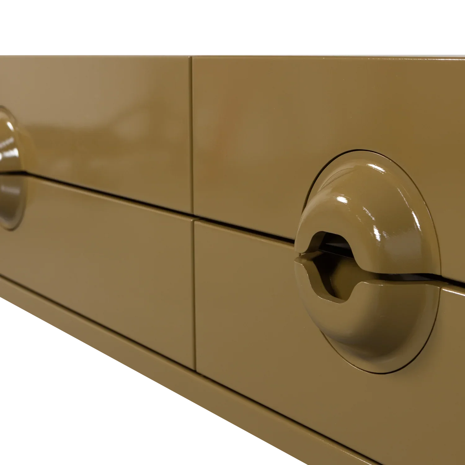 MERGE TV UNIT EUCALYPTUS WOOD HONEY YELLOW