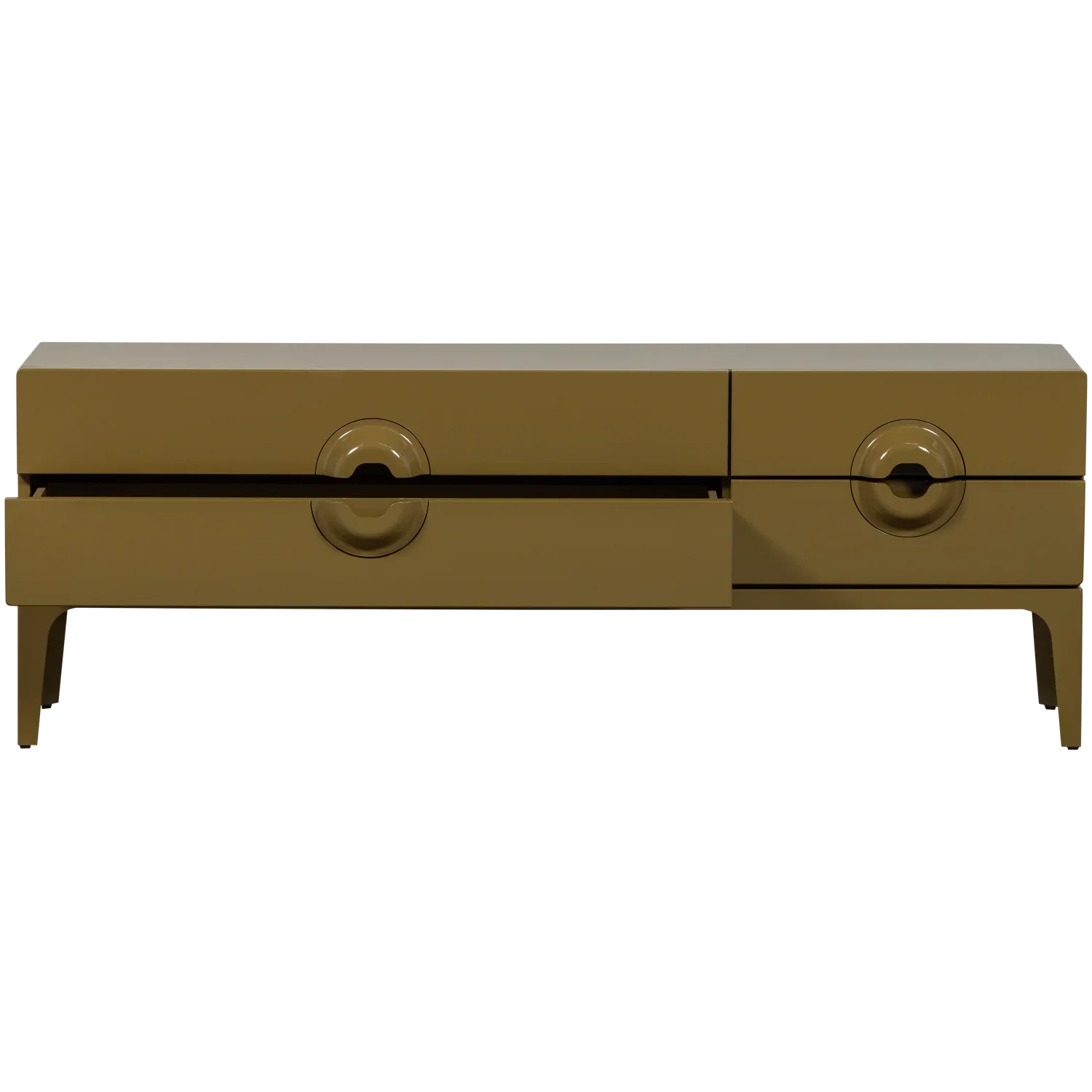 MERGE TV UNIT EUCALYPTUS WOOD HONEY YELLOW