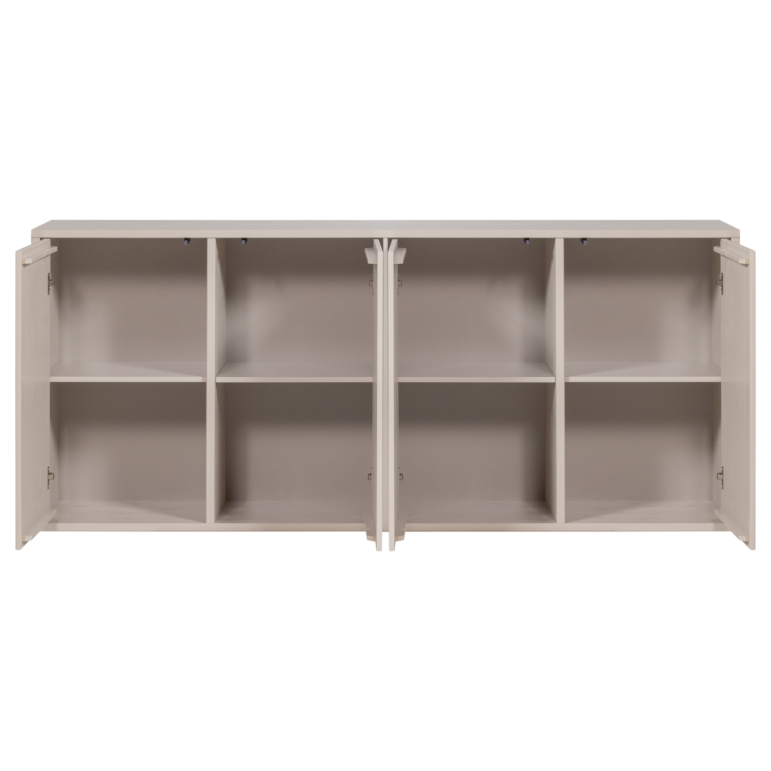 WOOOD mobila TV MEREL SIDEBOARD | Pin | Praf | 85x200x39 cm