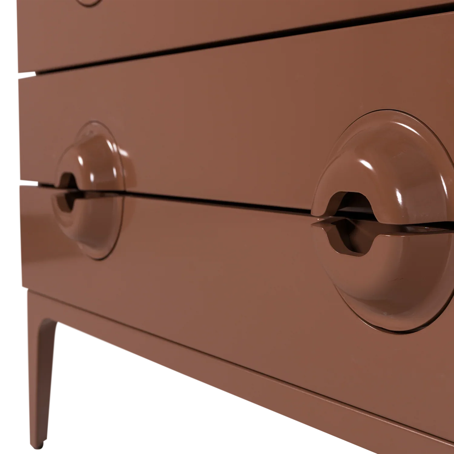 MERGE CABINET/COMMODE WITH DRAWERS EUCALYPTUS WOOD OLD PINK