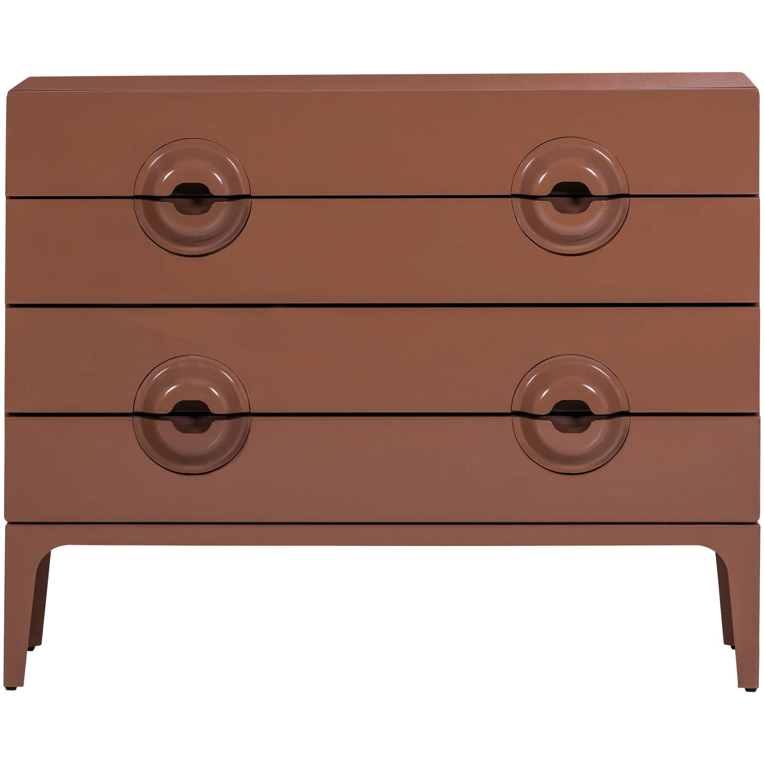 MERGE CABINET/COMMODE WITH DRAWERS EUCALYPTUS WOOD OLD PINK