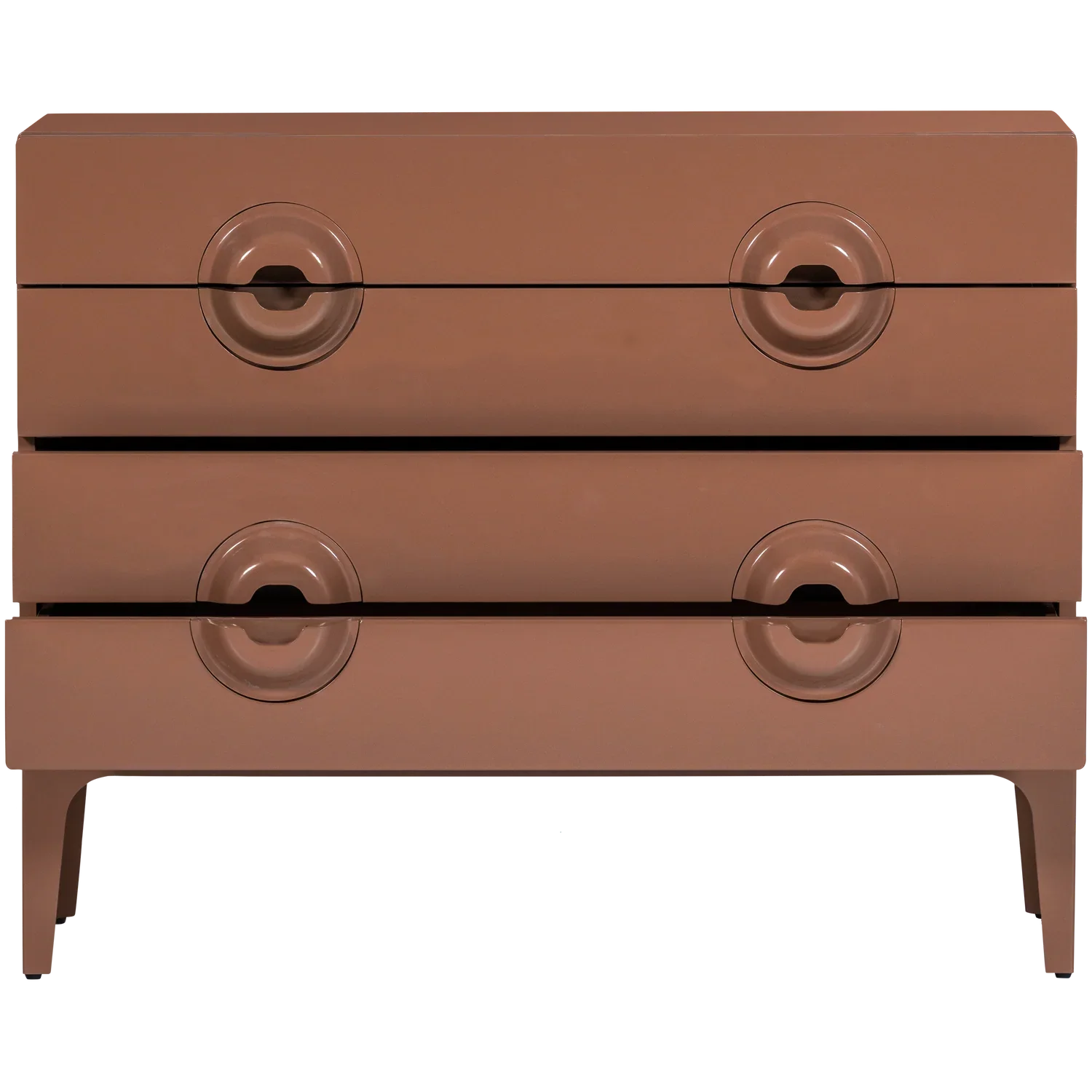 MERGE CABINET/COMMODE WITH DRAWERS EUCALYPTUS WOOD OLD PINK