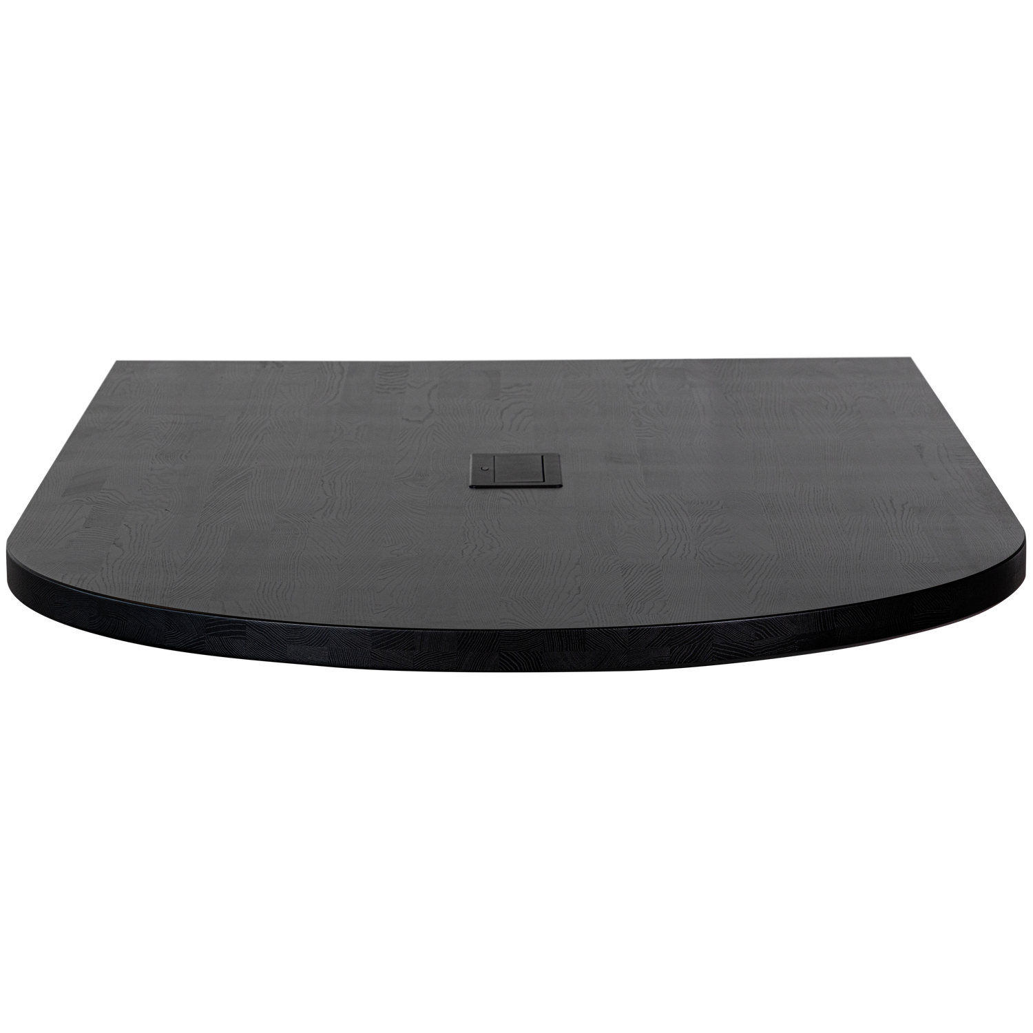 WOOOD blat masa TABLO LUNGO END | Ash | Negru | 5x210x120 cm