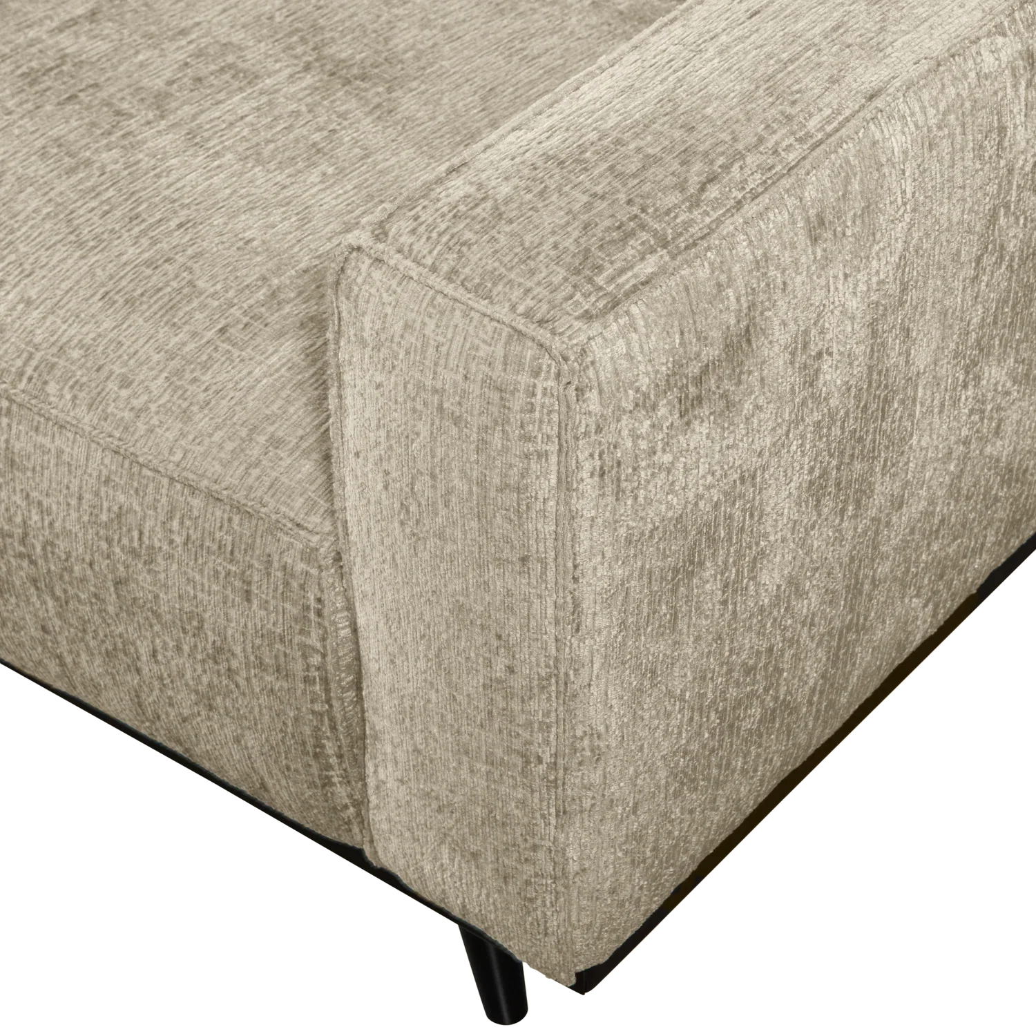 STATEMENT 3-SEATER 230 CM STRUCTURE VELVET WHEATFIELD