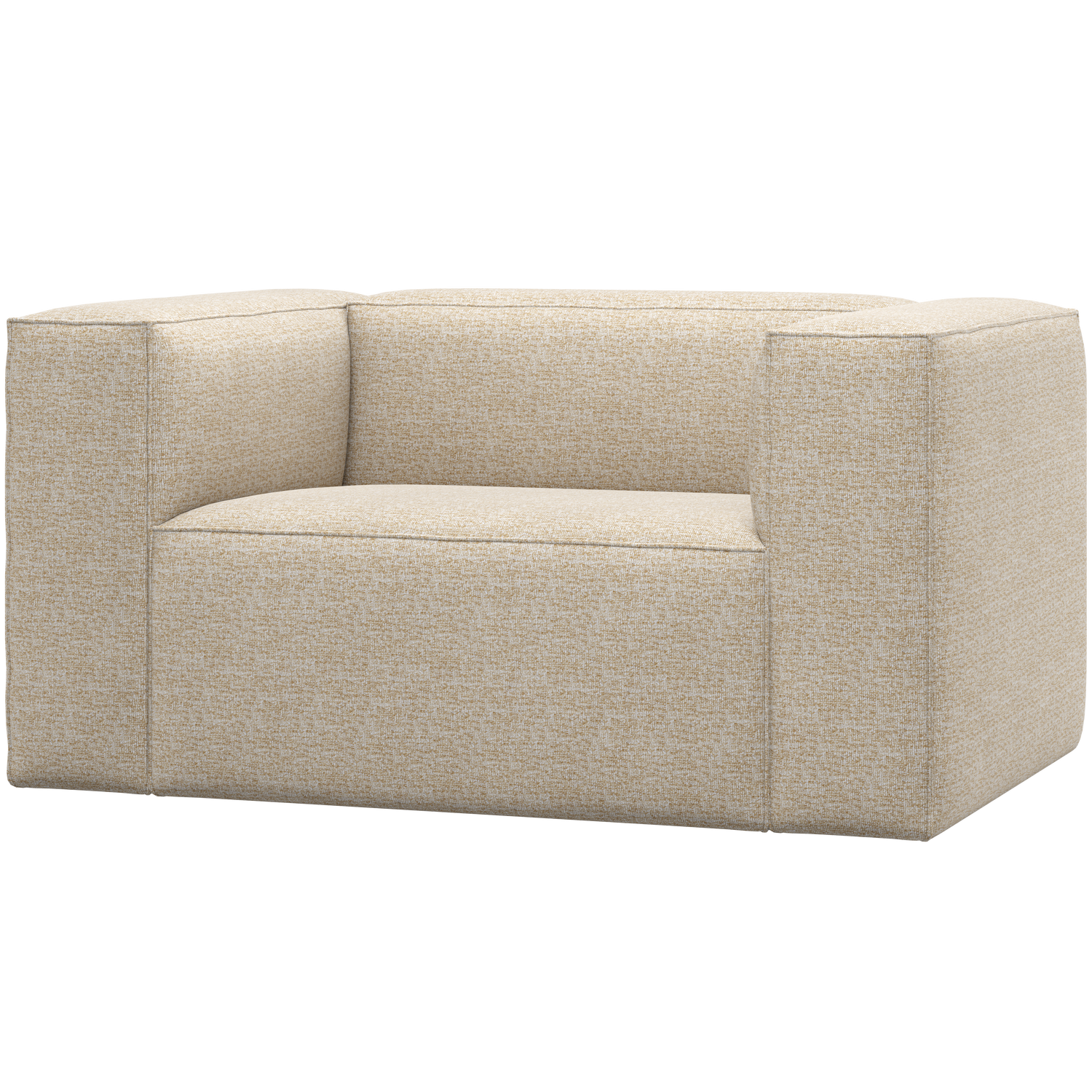 WOOOD fotoliu BEAN ARMCHAIR | 100% Pes | Bej | 74x146x98 cm