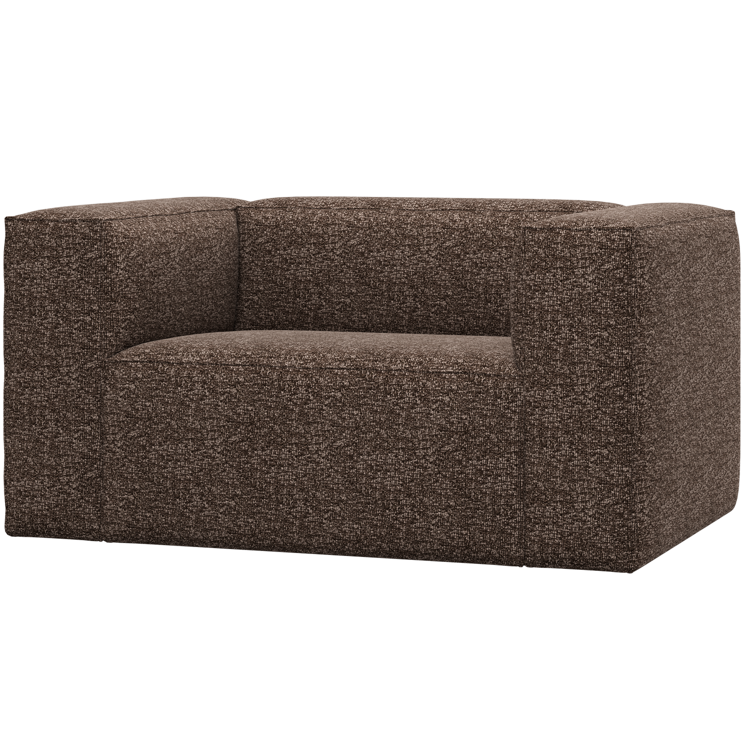 WOOOD fotoliu BEAN ARMCHAIR | 100% Pes | Maro | 74x146x98 cm
