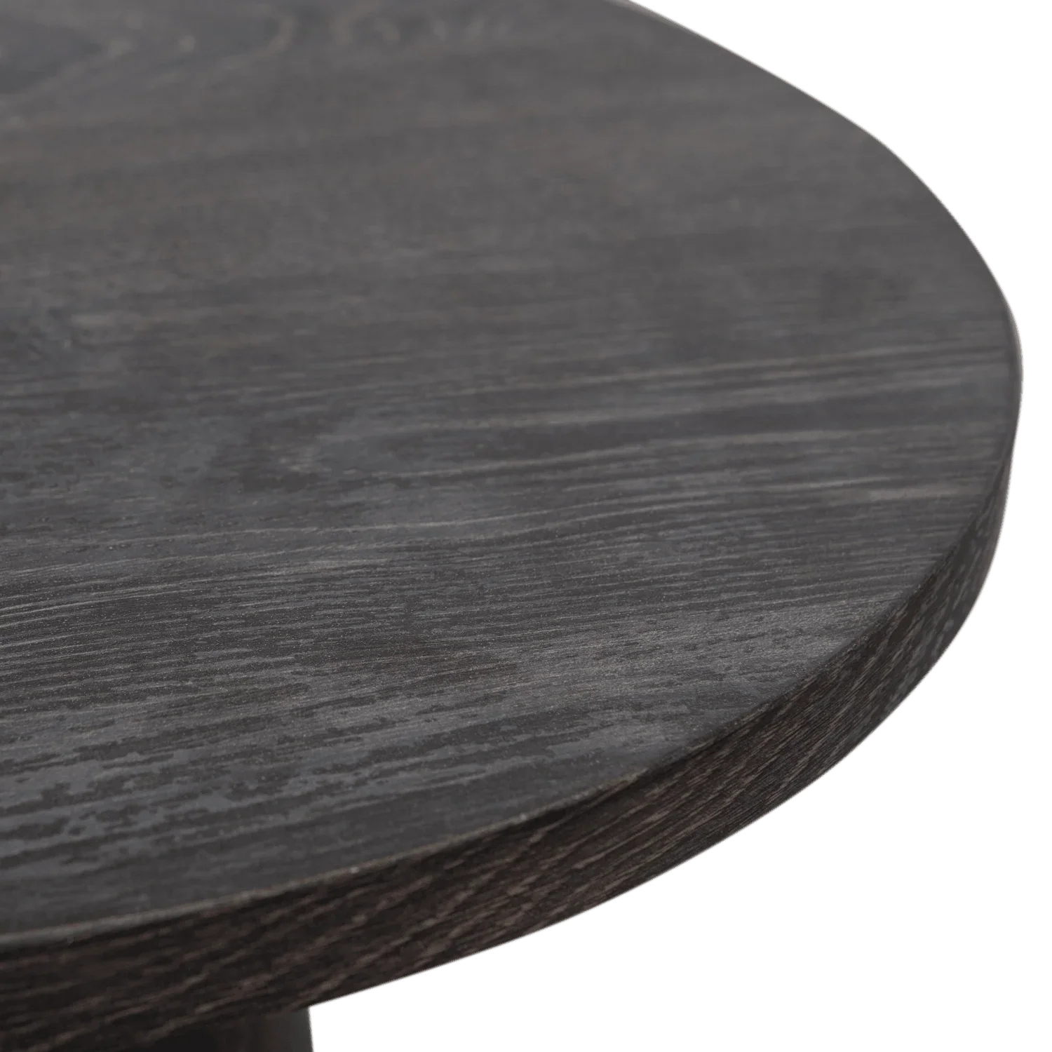 VITO COFFEE TABLE MDF DARK BROWN 40xØ80CM