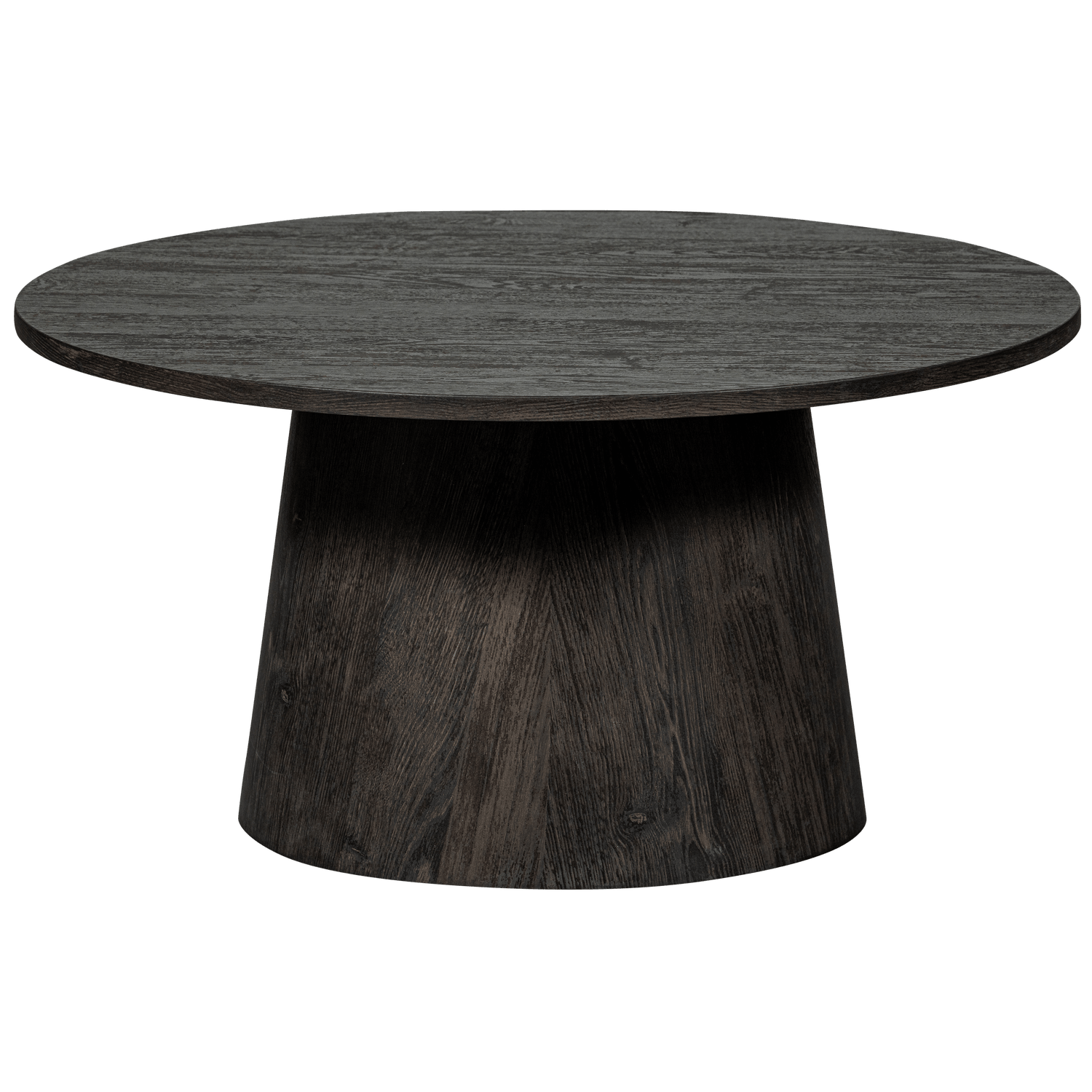 VITO COFFEE TABLE MDF DARK BROWN 45xO60CM