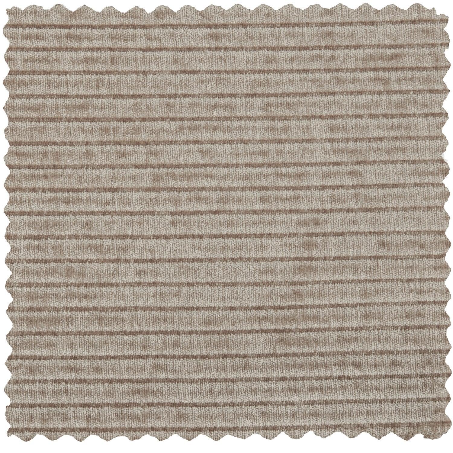 MOJO DINING BENCH 164 CM WITH BACKREST RIB FABRIC DARK SAND