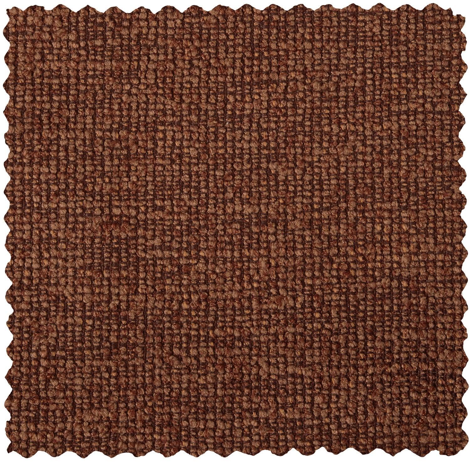 MOJO CHAISE LONGUE SOFA RIGHT BOUCLE RUST BROWN MELANGE