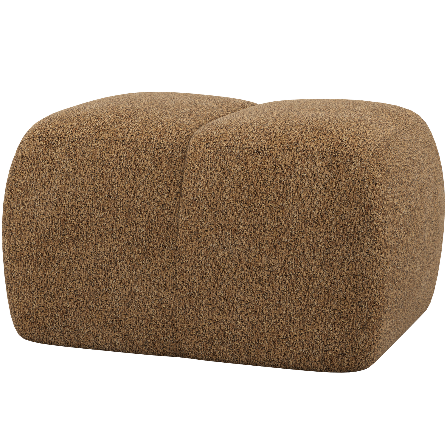 WOOOD puf MOJO | 100% Pes | Galben | 45x84x64 cm