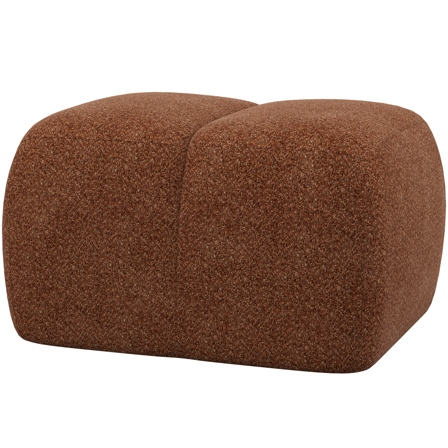 WOOOD puf MOJO | 100% Pes | Maro | 45x84x64 cm