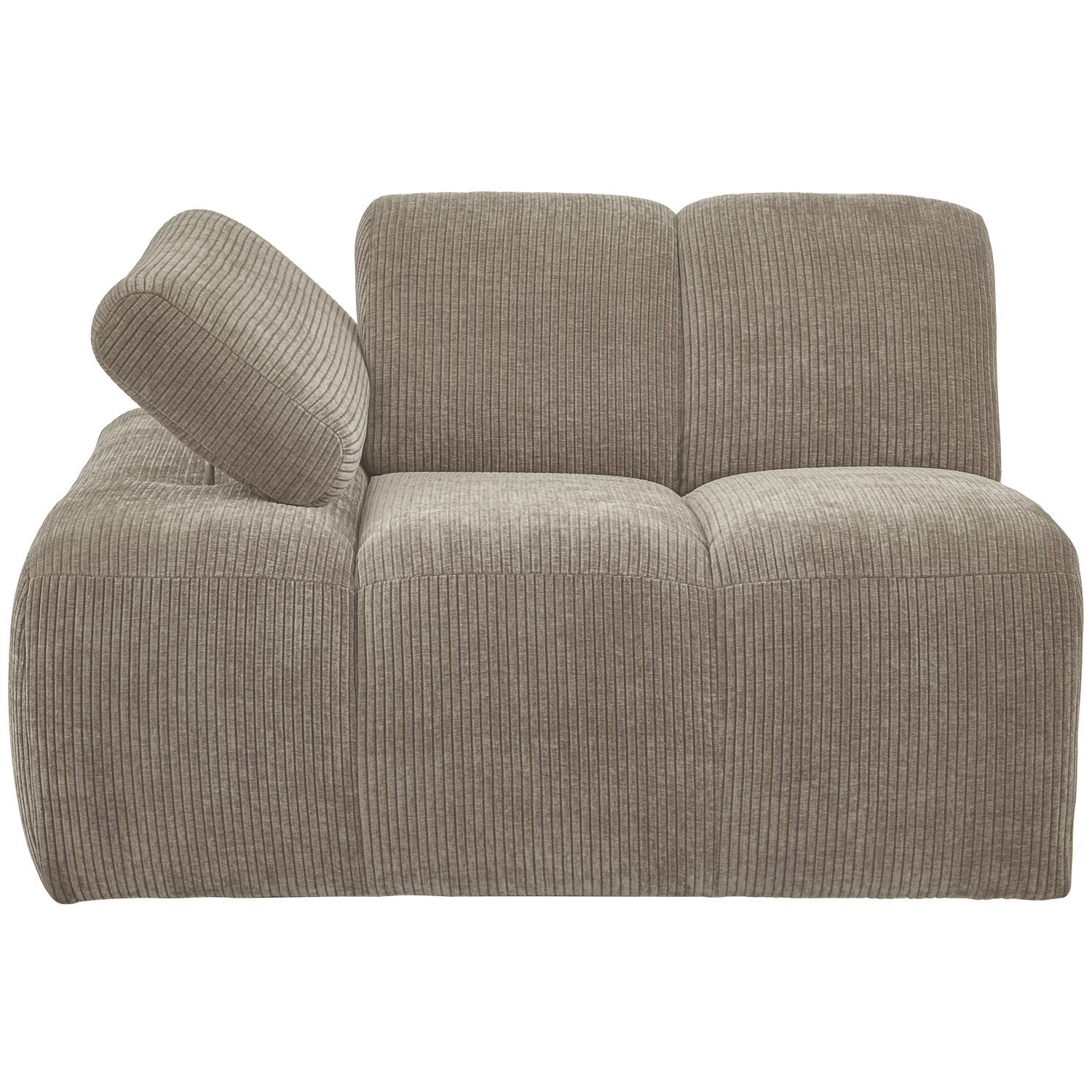 WOOOD canapea modulara MOJO 1-SEATER ELEMENT | 100% Pes | Nisipiu | 74x124x97 cm