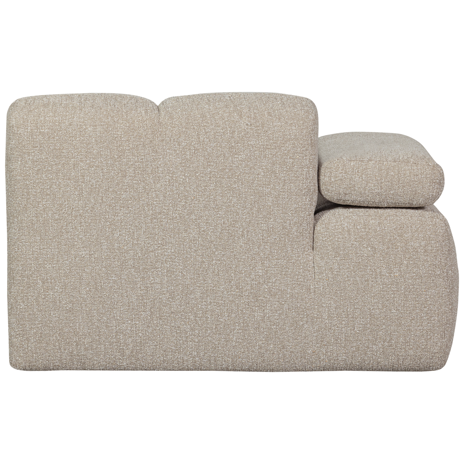 MOJO 1-SEATER ELEMENT ARM LEFT BOUCLE BEIGE MELANGE