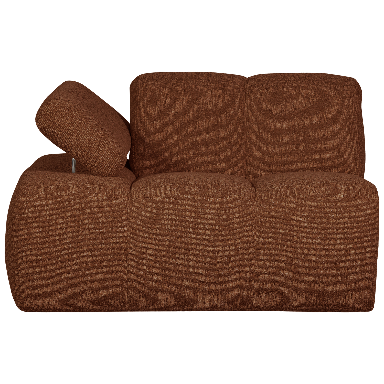 WOOOD canapea modulara MOJO 1-SEATER ELEMENT | 100% Pes | Maro | 74x124x97 cm