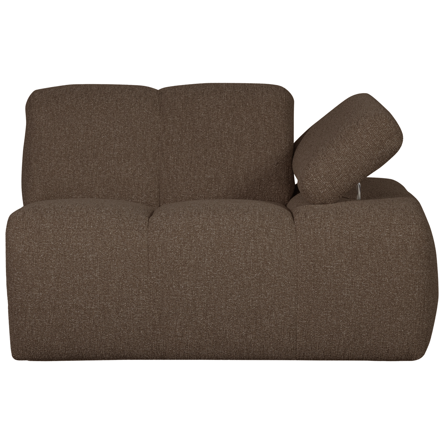 WOOOD canapea modulara MOJO 1-SEATER ELEMENT | 100% Pes | Maro | 74x124x97 cm