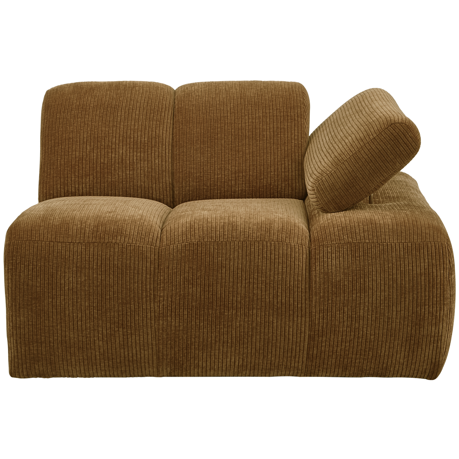 WOOOD canapea modulara MOJO 1-SEATER ELEMENT | 100% Pes | Galben | 74x124x97 cm