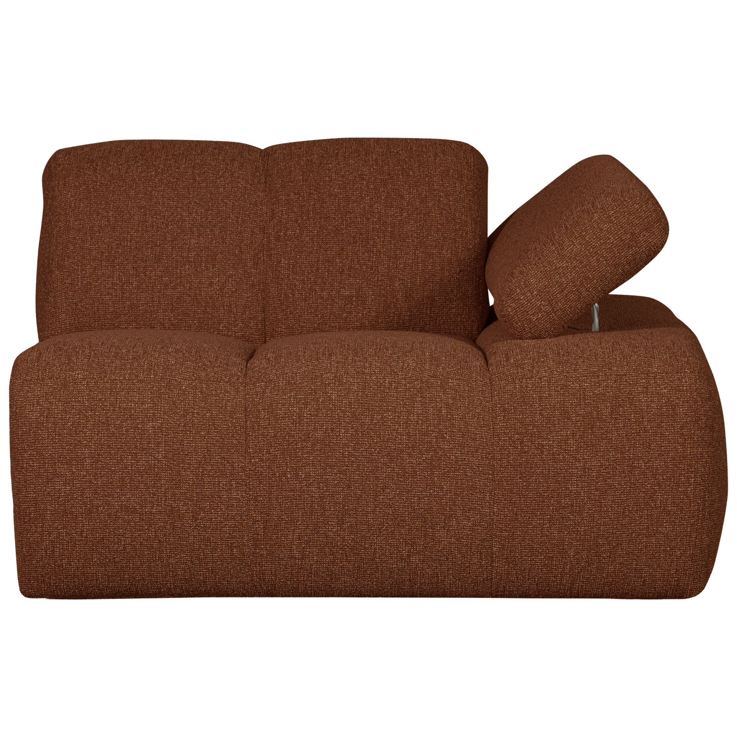 WOOOD canapea modulara MOJO 1-SEATER ELEMENT | 100% Pes | Maro | 74x124x97 cm