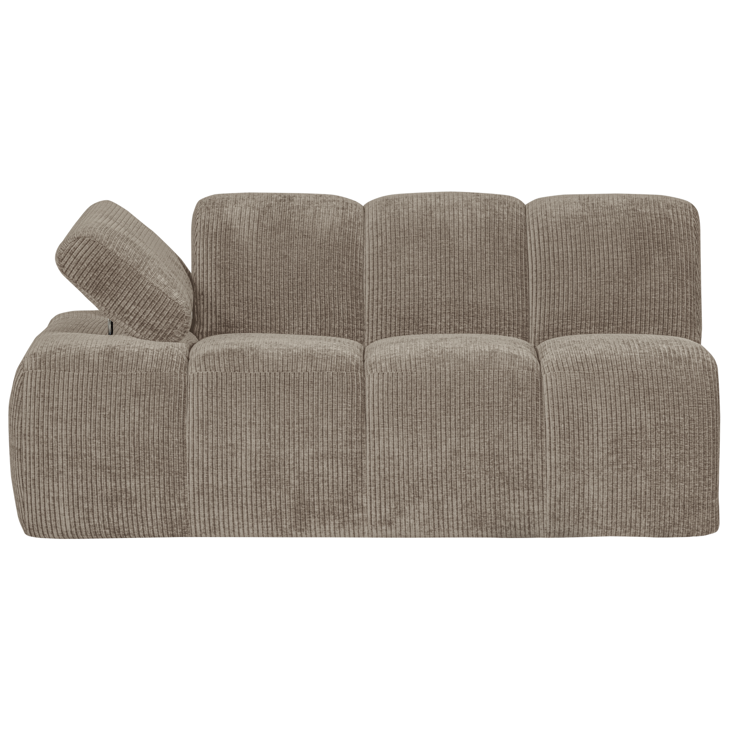 WOOOD canapea modulara MOJO 1,5-SEATER ELEMENT | 100% Pes | Nisipiu | 74x164x97 cm