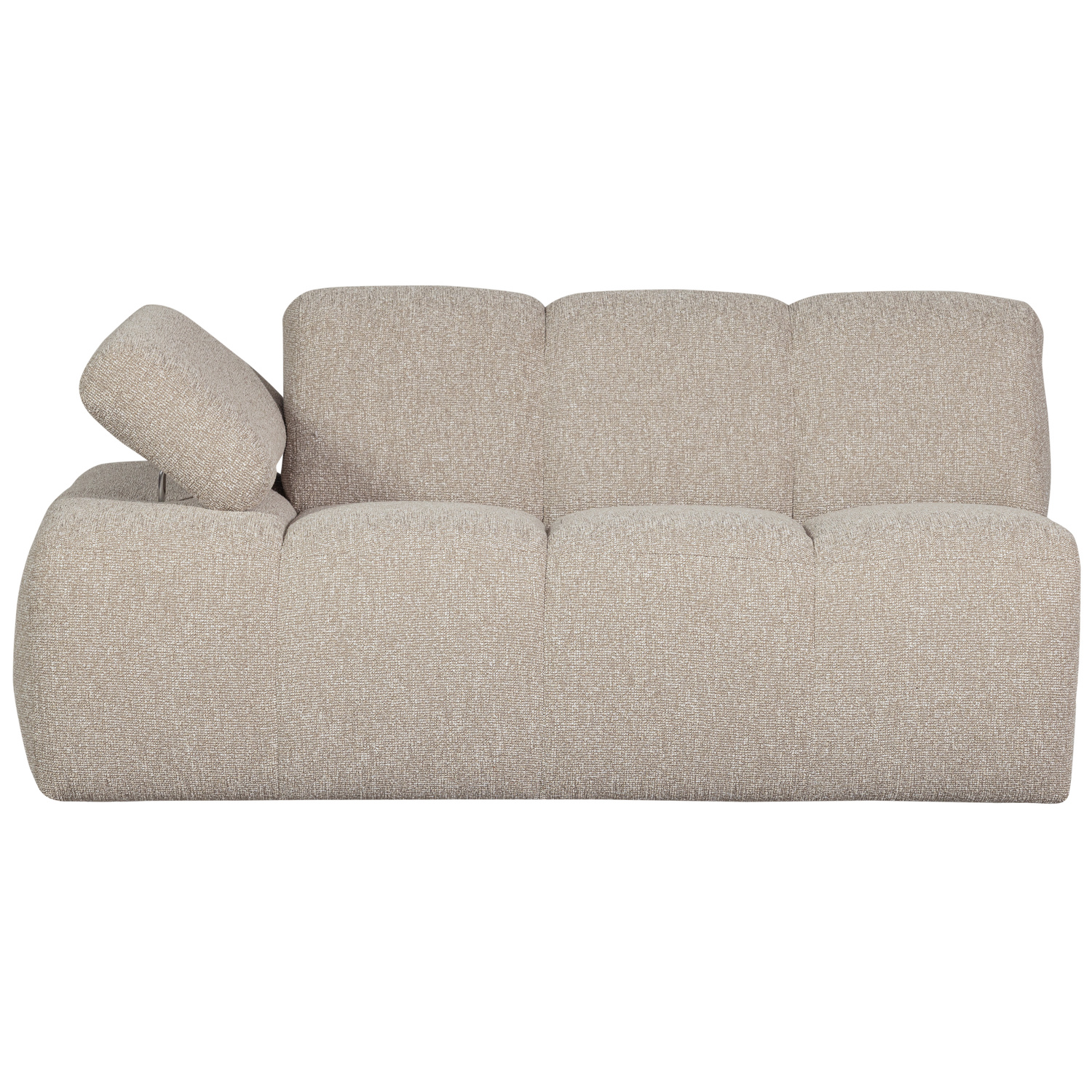 MOJO 1,5-SEATER ELEMENT ARM LEFT BOUCLE BEIGE MELANGE