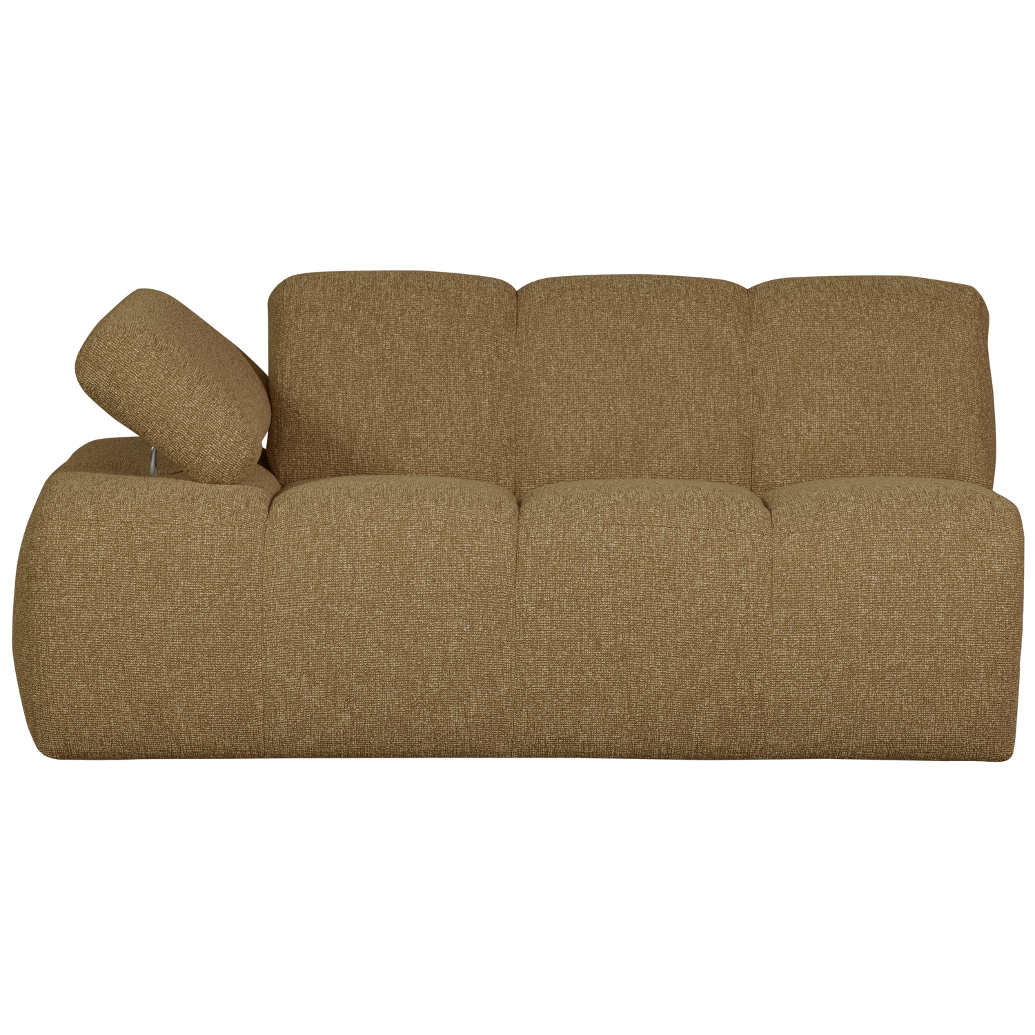 WOOOD canapea modulara MOJO 1,5-SEATER ELEMENT | 100% Pes | Galben | 74x164x97 cm