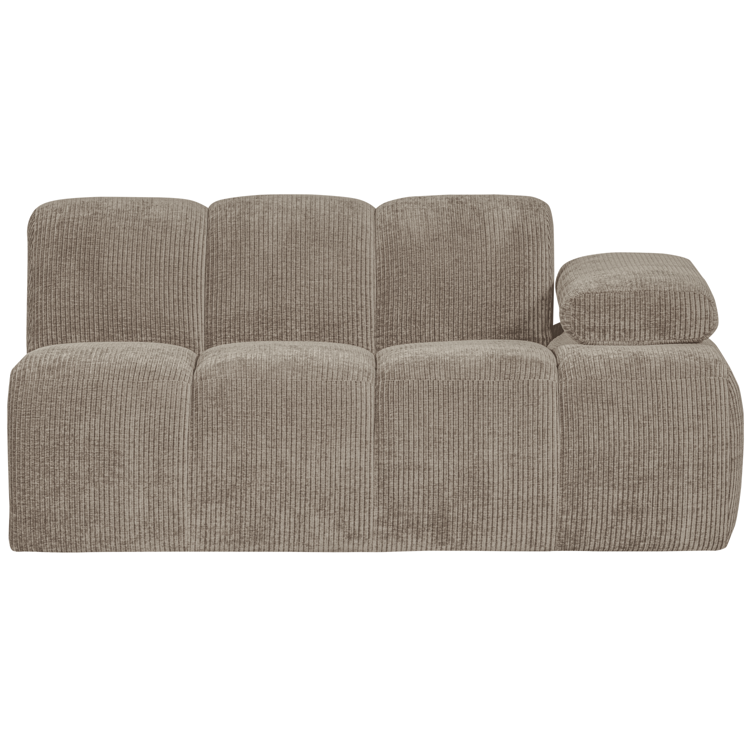 WOOOD canapea modulara MOJO 1,5-SEATER ELEMENT | 100% Pes | Nisipiu | 74x164x97 cm