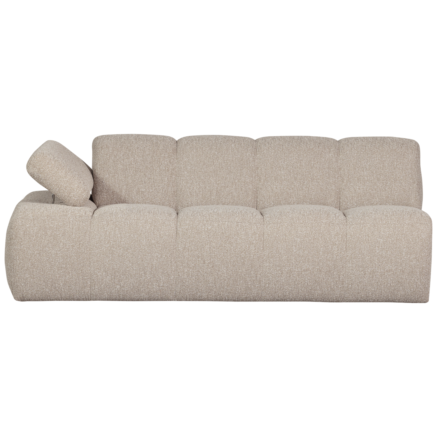 WOOOD canapea modulara MOJO | 100% Pes | Bej | 74x204x97 cm