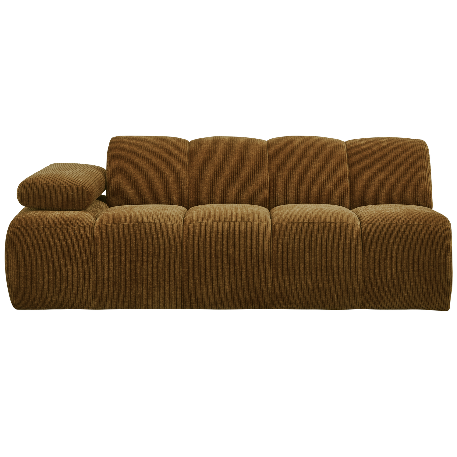WOOOD canapea modulara MOJO | 100% Pes | Galben | 74x204x97 cm
