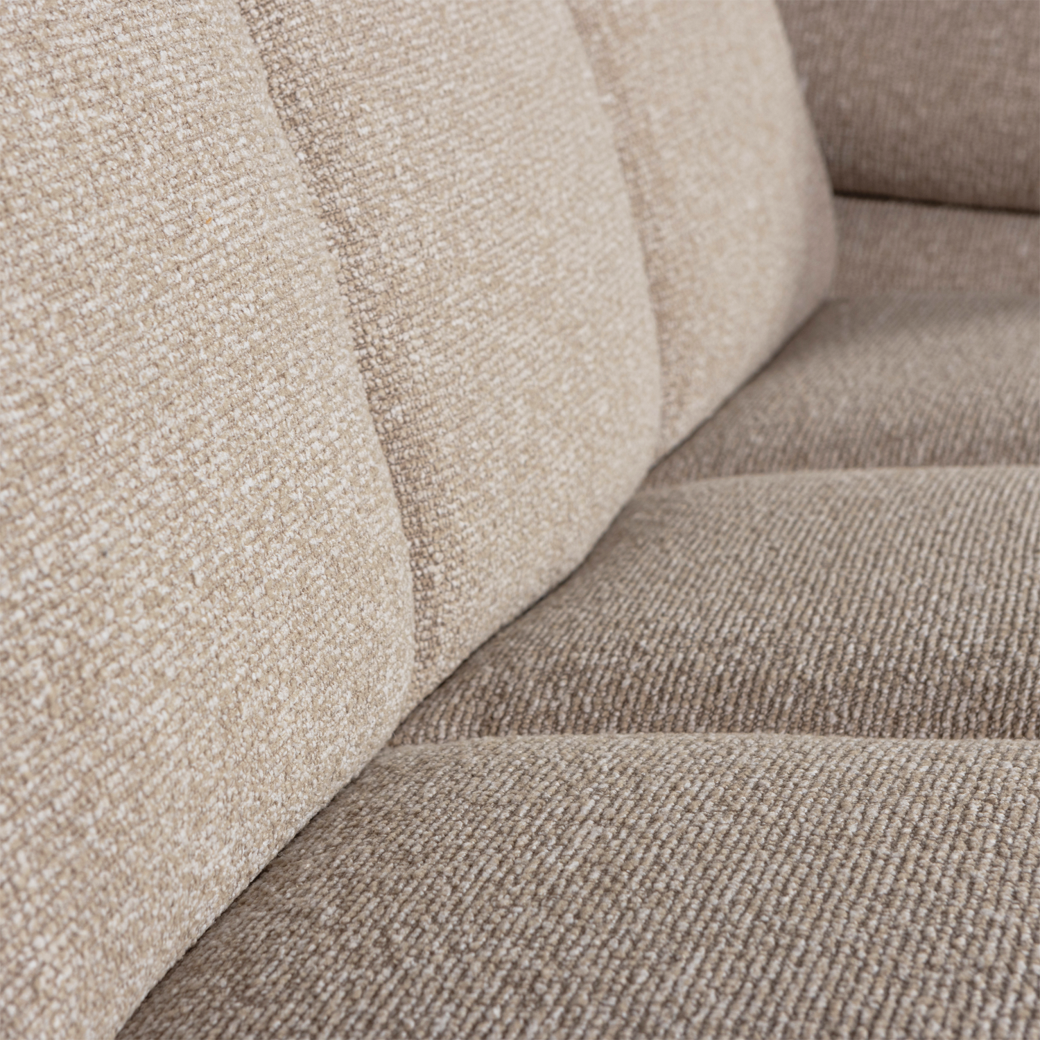 MOJO 2-SEATER ELEMENT ARM RIGHT BOUCLE BEIGE MELANGE