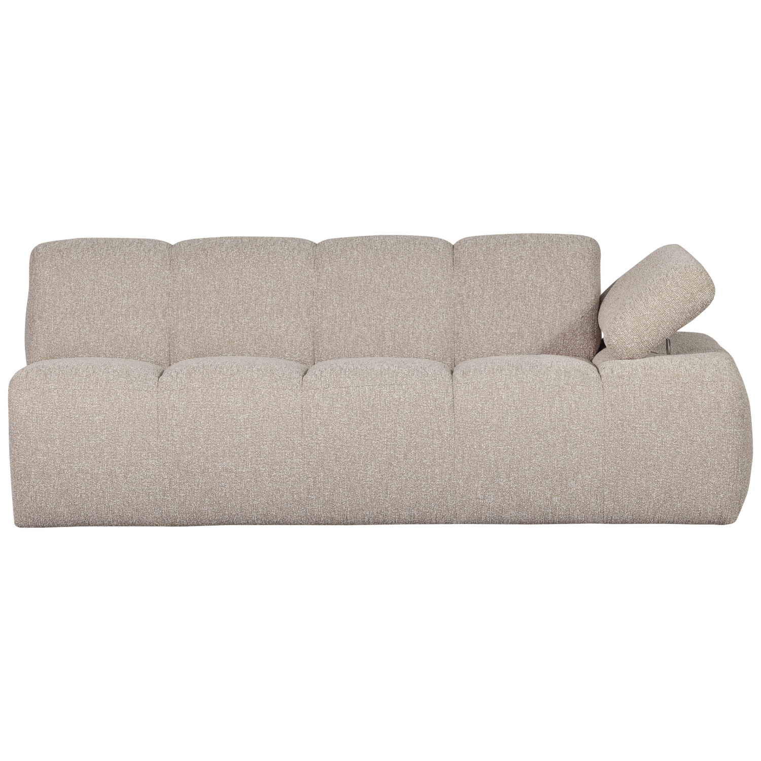 MOJO 2-SEATER ELEMENT ARM RIGHT BOUCLE BEIGE MELANGE