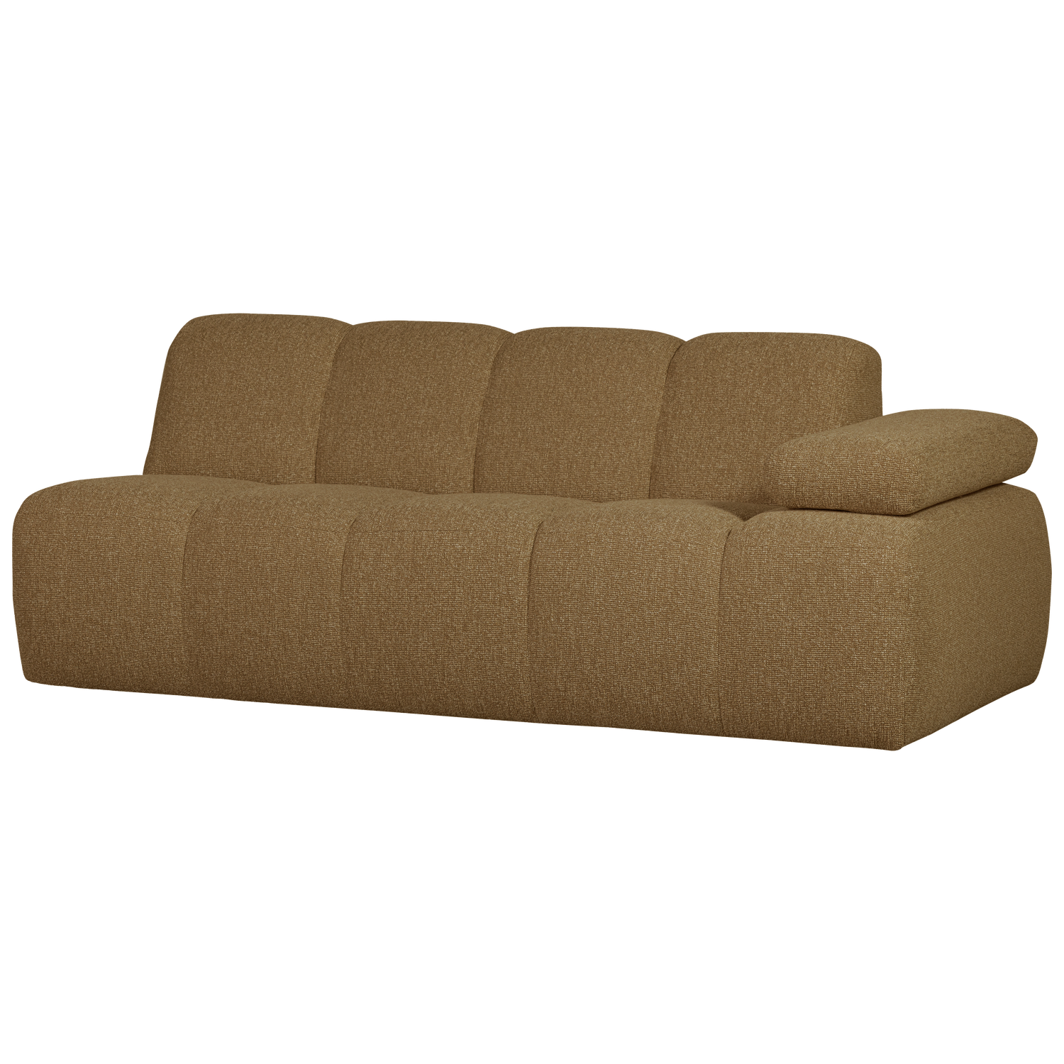 WOOOD canapea modulara MOJO | 100% Pes | Galben | 74x204x97 cm